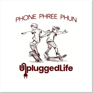 Phone Phree Phun Skater Posters and Art